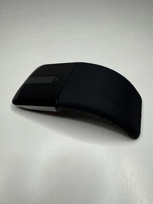 Genuine Black Microsoft Wireless Surface Arc Touch Mouse 1428 NO USB Dongle - Image 1 of 4
