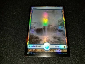 MTG 1x Zendikar common land German FOIL Island 259 - see description - Picture 1 of 2