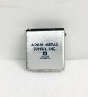 Adam Metal Supply Tape Measure Alcoa Distributor Park Avenue USA 1 1/2" Square