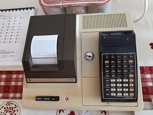 Calcolatrice TI-58C Texas Instruments con stampante PC-100A perfetta - Afbeelding 1 van 17