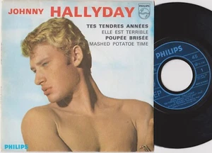 JOHNNY HALLYDAY TES TENRES ANNEES FRENCH EP RE - Bild 1 von 2