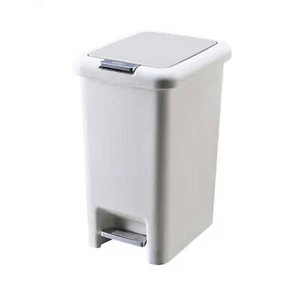 Aihimol Trash Can Household Bathroom Kitchen toilet with Lid Large Trash Can ... - Picture 1 of 8