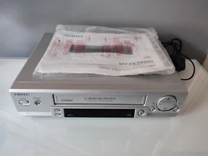 Vintage Aiwa HV-FX5900 Hi-Fi VHS Stereo Video Cassette Recorder 6 Head SERVICED - Picture 1 of 15