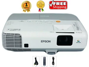 Epson PowerLite 92 3LCD Projecteur Professionnel Multimédia HDMI H381A Distance - Photo 1/8