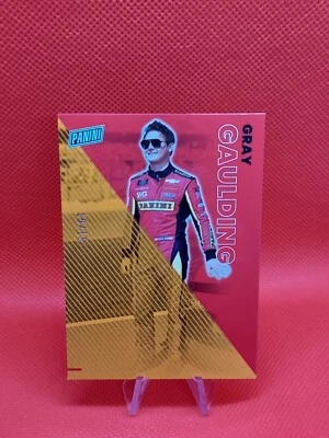 2023 Father's Day Panini Gray Gaulding Orange 15/15 SSP #44 1/1 Rookie Nascar Rc - Image 1 of 2