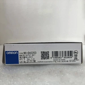 new omron IN BOX analog output unit NX-DA2203 NX-DA2203 1 year warranty - Picture 1 of 2