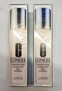 CLINIQUE Moisture Surge Hydrating Lotion 3.4 fl. oz/ 100ml Sealed 2 Pack
