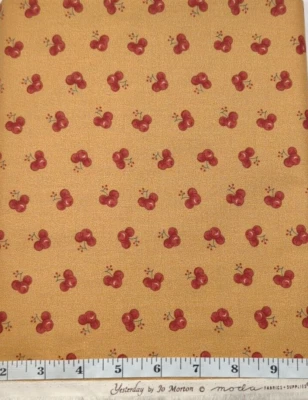 Yesterday Jo Morton Moda Fabrics #38107 Cherry Clusters Cotton Sew Quilt Craft - Image 1 of 3