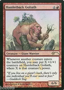 MTG - Promo - WalMart - Amleto Golia - Foil - quasi nuovo - Foto 1 di 1