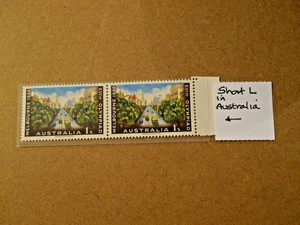 AUSTRALIA 1956 MELBOURNE OLYMPICS 1s ERROR SHORT L  LM/MINT+UMM ERROR NO SG - Picture 1 of 2