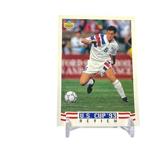 1993 Upper Deck World Cup USA '94 #134 John Harkes U.S. Cup '93 Review - Picture 1 of 2