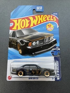 Hot Wheels - BMW 635 CSi - Wild Widebody 1/5 - #185/250 - H Case - Black - Picture 1 of 5