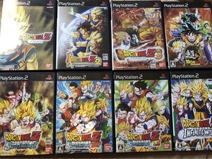 DRAGONBALL Z Z2 Z3 Cho DB Infinite World Sparking NEO METEOR 8set PS2 DBZ Japan - Picture 1 of 9