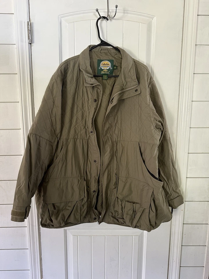CABELAS МУЖСКОЙ СУХОЙ ПЛЮС НАГОРЬЕ ОХОТНИЧЬЯ КУРТКА - РАЗМЕР XL - ИЗЯЩНЫЙ - Изображение 1 из 4
