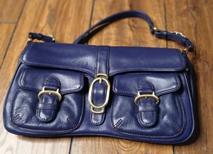 Bolso de hombro pequeño vintage de cuero COLE HAAN - Imagen 1 de 5