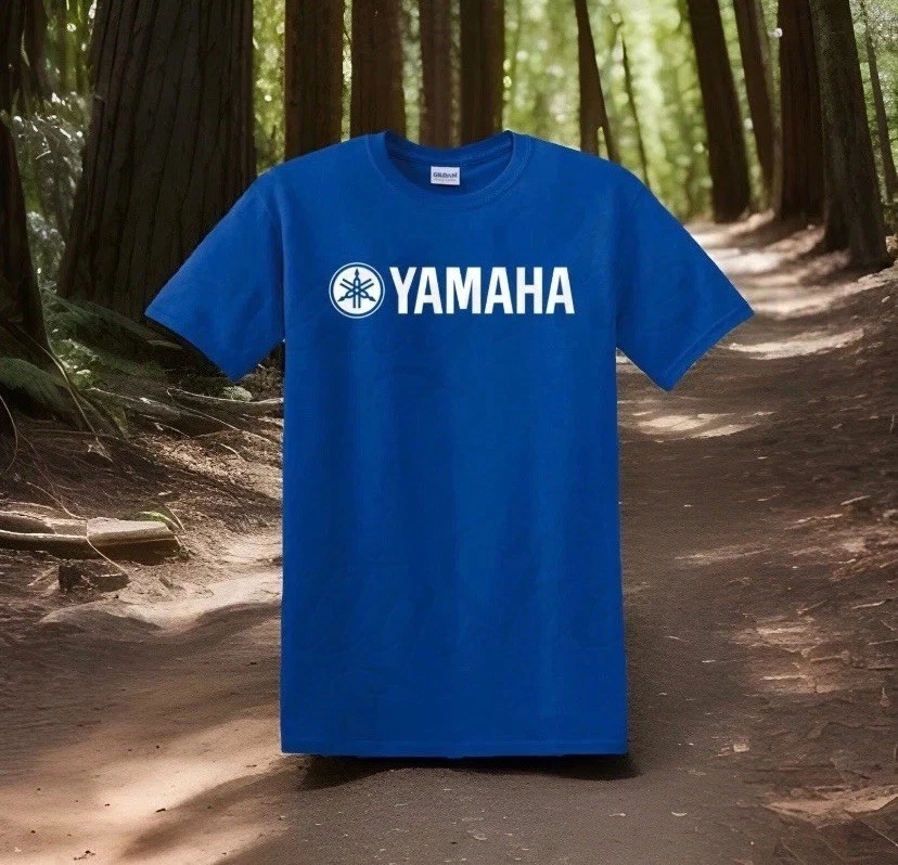 Yamaha Factory Racing T-shirt, motorcycle clothing, multiple colors, size S-XXL. - Image 1 of 4