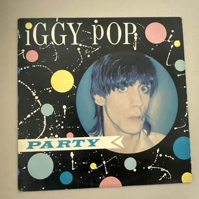 Iggy Pop-  Party - Vinyl LP Album Arista AL9572 - Image 1 of 4