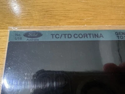 Ford TC TD Cortina Parts Catalogue Microfiche  - image 1 of 3