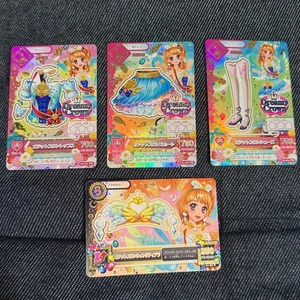 Aikatsu card Akari Ozora Odette Swan coord 4-piece set - Picture 1 of 2