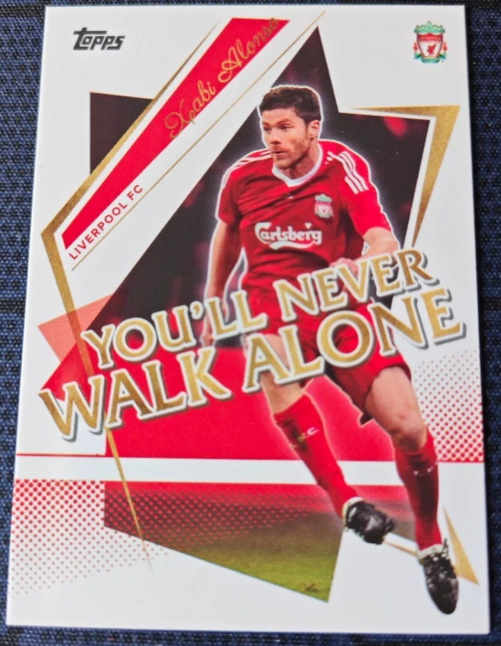 2021-22 Topps Liverpool Team Set Xabi Alonso You'll Never Walk Alone #26 - Image 1 of 1
