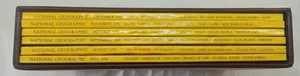 Nat Geo Magazines With Slipcover July To December 1990 - Picture 1 of 16