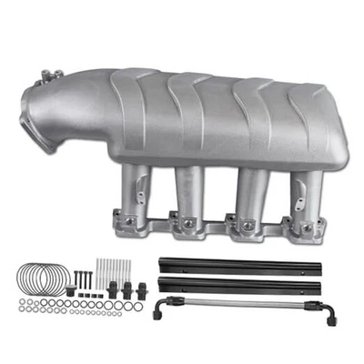 Colector de admisión 300-116 Hi-Ram EFI aluminio 92 mm diámetro compatible con GM LS3  Foto 1 de 4