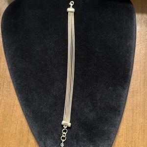 VTG 4 Rope Strand Goldtone Bracelet (Lot# 494) - Picture 1 of 6