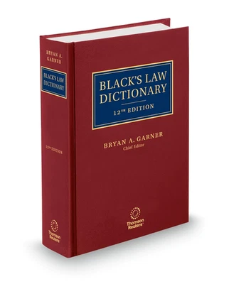 Black's Law Dictionary, 12th Edition 12th ed. Edition by Bryan A. Garner - Image 1 of 4