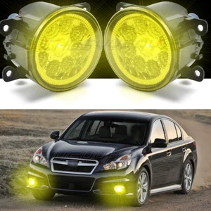 PAIR Front Bumper Yellow Fog Light Lamp For Subaru Outback 2010 2011 2012 - Bild 1 von 10
