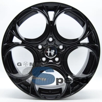 Set 4 cerchi in lega per Alfa Romeo Giulietta da 18 5x110 582 GB ET33 - Image 1 of 4