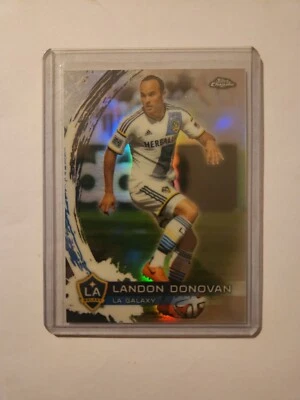 MINT 2014 TOPPS CHROME MLS REFRACTOR LANDON DONOVAN #3 LA GALAXY - Image 1 of 2