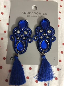 BLUR HANDMADE FASHION EARRINGS. - Picture 1 of 3