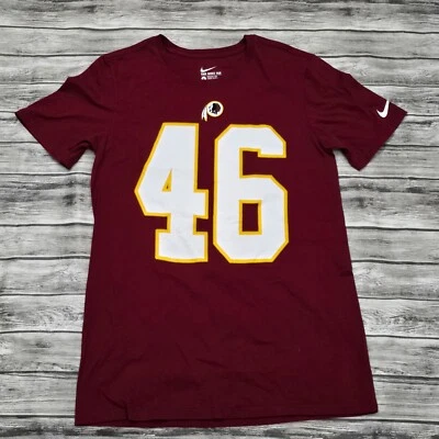 Camisa Nike NFL Washington Redskins Adulto Talla Pequeña Alfred Morris #46 Borgoña Foto 1 de 4