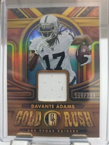 2023 Panini Gold Standard Football Gold Rush Davante Adams 160/299