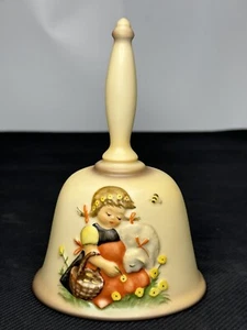 Vtg 1991 Goebel Hummel Bell "Favorite Pet" 14th Edition No 713 W. Germany 1988 - Picture 1 of 6