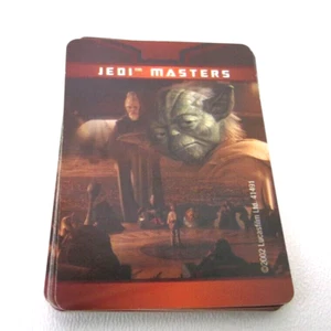 Star Wars Game of Life Replacement Set of 12 Jedi Masters Cards - Picture 1 of 4