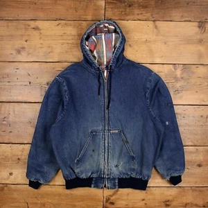 Vintage Dickies Workwear Jacket XL Denim Active Blue - Picture 1 of 10