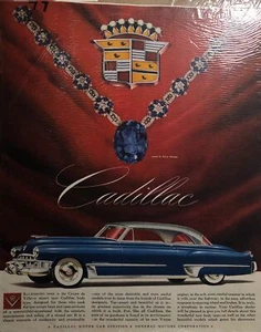 1949 Vintage Cadillac Ad - The New Coupe de Ville: Elegance Meets Performance - Picture 1 of 2