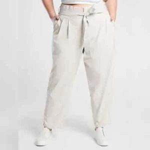 Pantalón Athleta Skyline II ***Beige Abulón **Talla Grande 24***Bolsa de Papel Cintura - Imagen 1 de 2