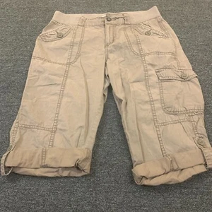 St Johns Bay Cargo Classic Hiking Shorts - Womens Size 10 Beige - Picture 1 of 8