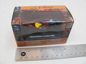 1940 1/32 Scale Indian Scout Board Track Racer Motorcycle Model NewRay - Picture 1 of 7