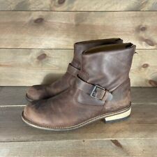 Kodiak Womens size 9 shoes brown leather buckle heel comfort boots