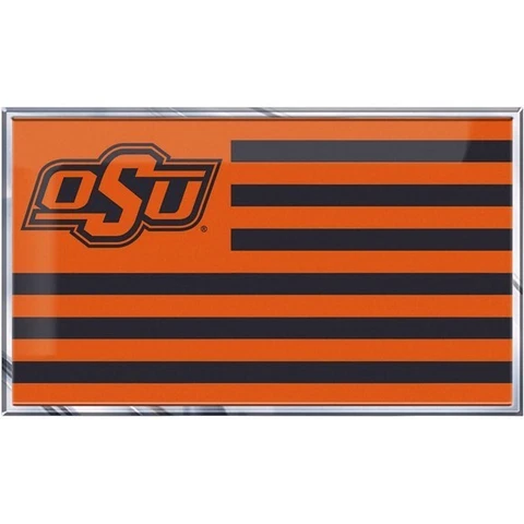 Team Promark NCAA Oklahoma State Cowboys Color Flag Auto Emblem Delivery 2-4 Day Cover