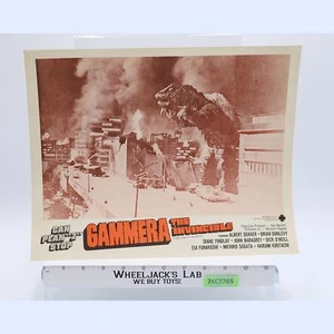Póster de tarjeta de vestíbulo de película de ciencia ficción/horror Gammera the Invincible 1966 11x14 - Imagen 1 de 1