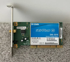 D-Link AirPlus G DWL-G510 Wireless G Desktop Adapter - Photo 1/2