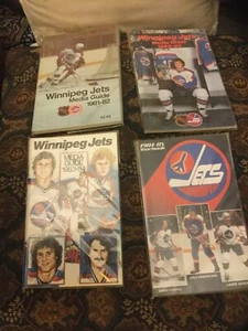 1981-82 Through 1984-85 WINNIPEG JETS MEDIA GUIDES (4) - Picture 1 of 5