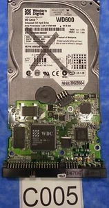 Controlador de disco duro PCB WESTERN DIGITAL WD600AB-22CDB0, 2061-001092-200 A - Imagen 1 de 2