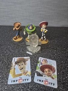 Disney Infinity Toy Story Lot of 3 Figures Woody, Buzz Lightyear, Jessie - Picture 1 of 5