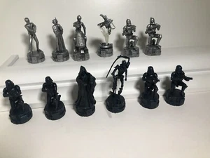 Star Wars Saga Edition Chess Figure 12 Piece Lot Parker Brother 2004 - Picture 1 of 6