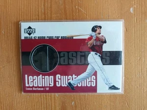 Upper Deck Game-Used Jersey baseball card 2003 - Lance Berkman Houston Astros - Picture 1 of 2